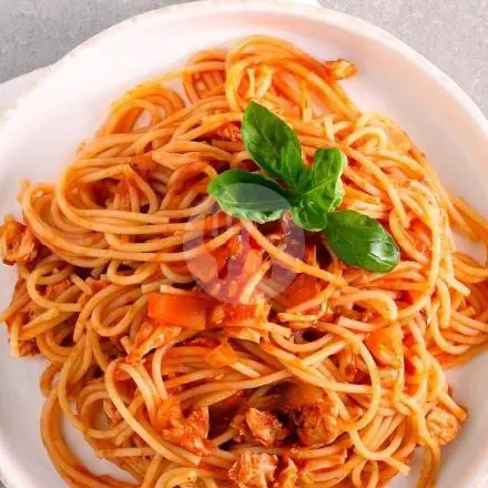 spaghetti ayam bolognese