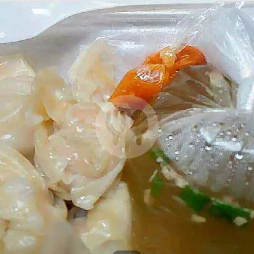 pangsit kuah basah isi ayam